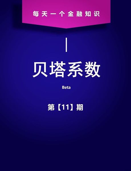 贝塔系数，什么是贝塔系数？为什么它很重要？